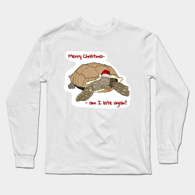 Late Again Long Sleeve T-Shirt by Underbite Boutique